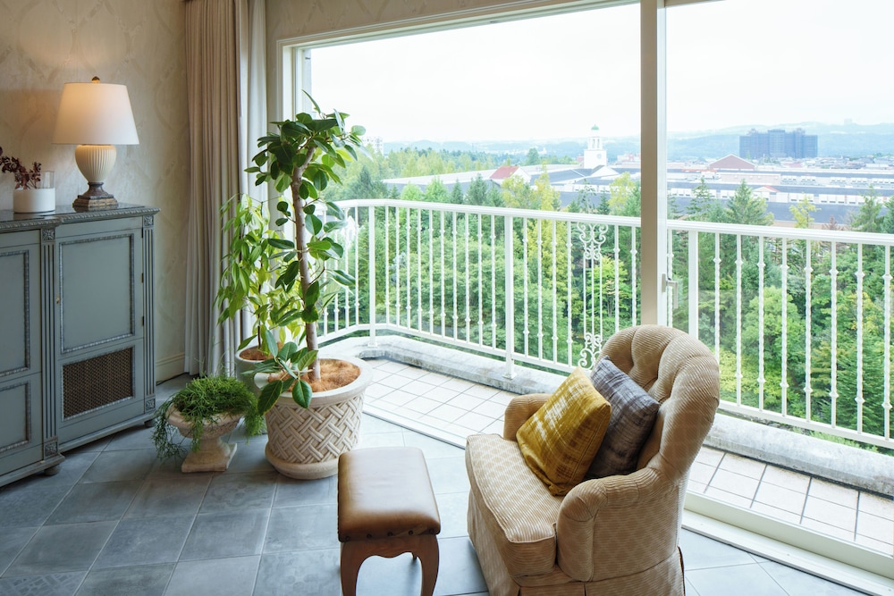 スカイテラススイート 禁煙 ガーデンビュー バルコニーからの眺望0 | 仙台ロイヤルパークホテル