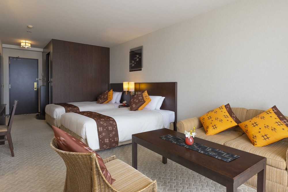 デラックス ツインルーム 禁煙 オーシャンビュー 客室2 | サイプレス リゾート久米島