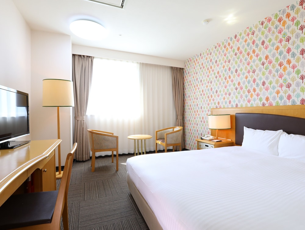 [喫煙]ダブルルーム 21.0sqm - 23.0sqm 160cm幅ベッド1台 2名迄 | ホテル ウィング インターナショナル苫小牧