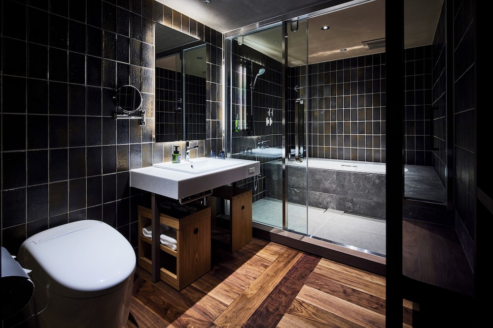 スタンダード　ツインベット　内側 バスルーム1 | 厳島いろは