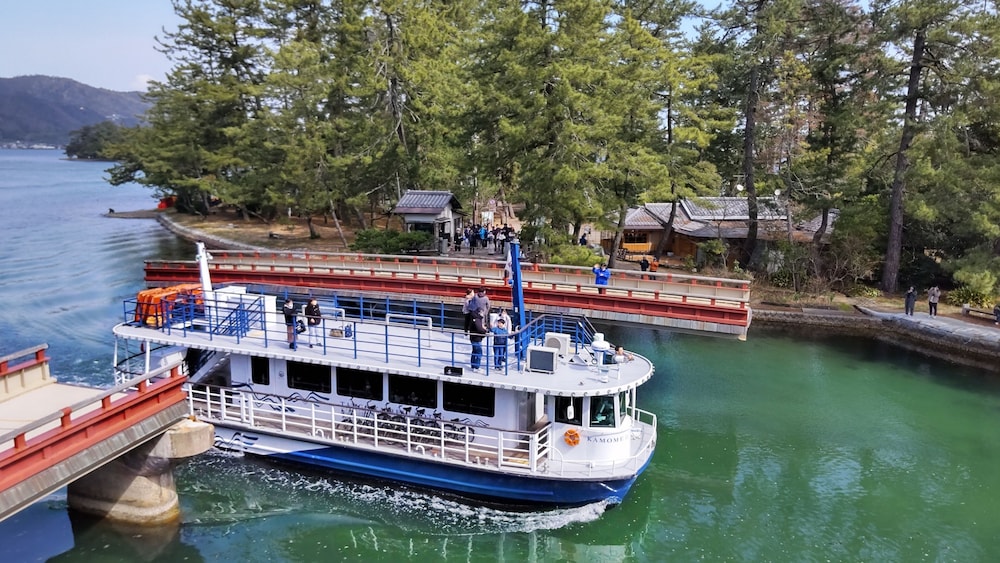 デラックス ツインルーム バルコニー シービュー バルコニーからの眺望0 | 対橋楼