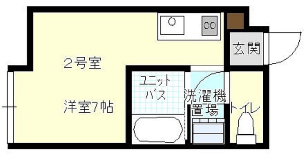アパートメント 禁煙 キッチン (202) フロアマップ0 | Le Soleil Asato