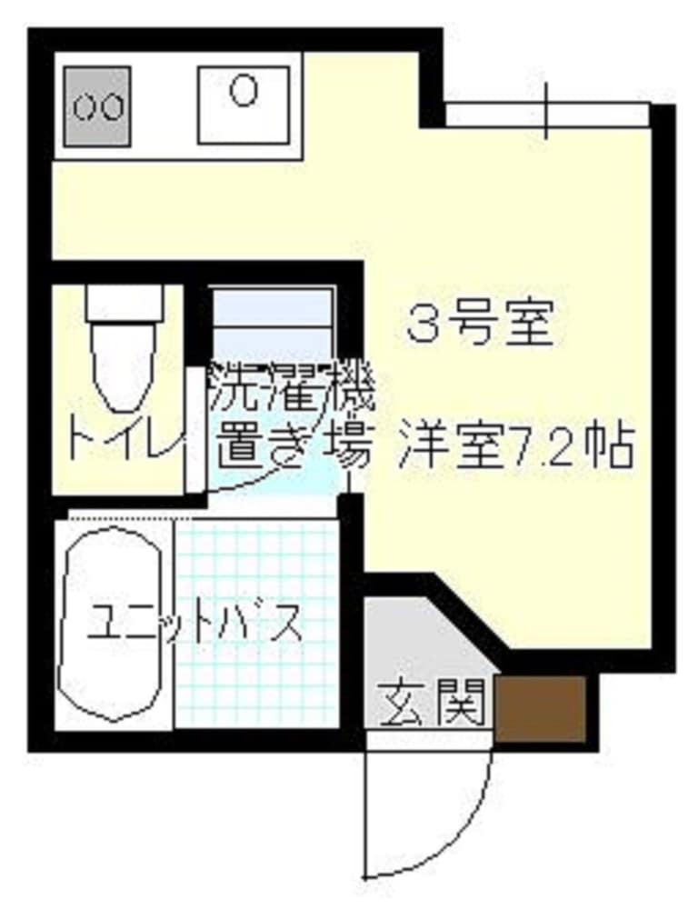 アパートメント 禁煙 キッチン (103) フロアマップ0 | Le Soleil Asato