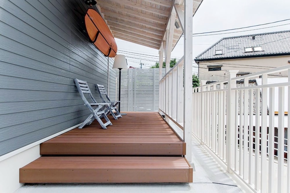 アパートメント 2 ベッドルーム 禁煙 キッチン (SG3) テラス / パティオ1 | 99 Stay Sasebo SGx