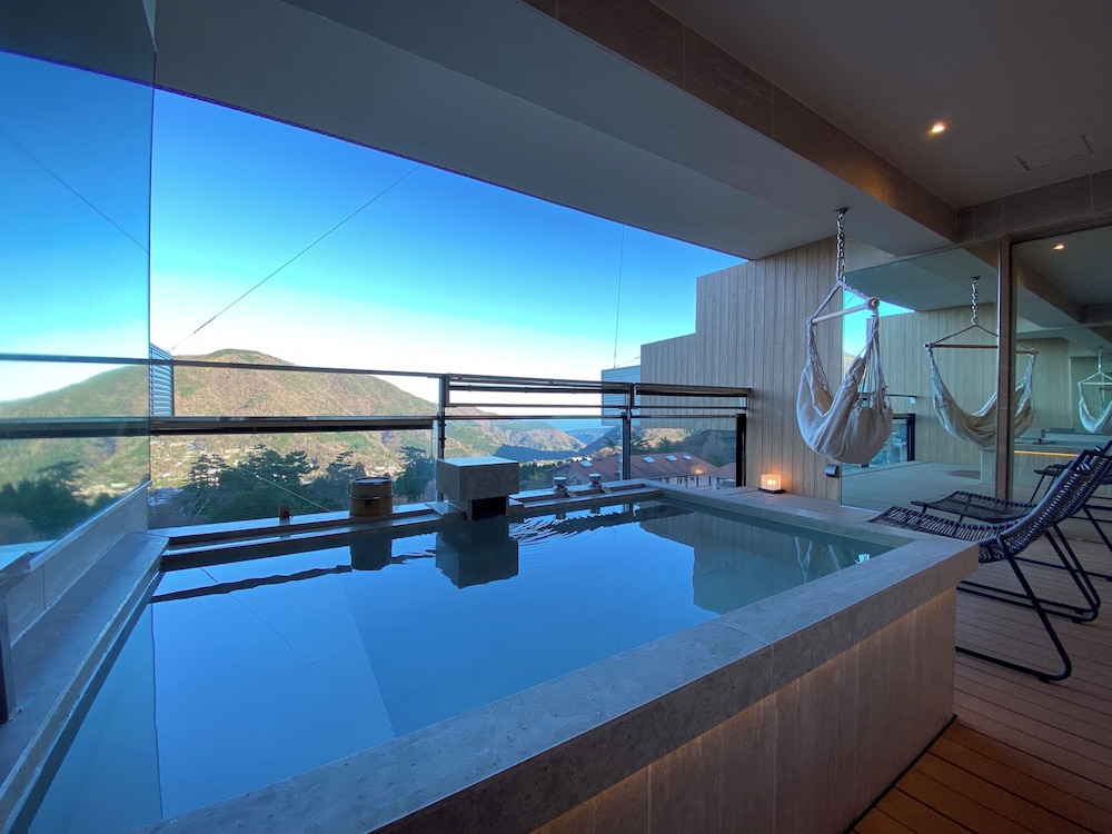 清(Sei) 令(Rei) 啓(Kei) 廻(Kai) 露天風呂付洋室ツインルーム (60m2) 禁煙 部屋からの景観0 | 玄 箱根強羅