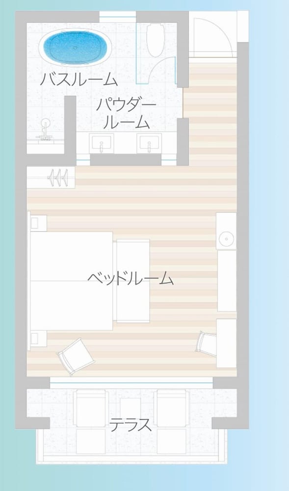 テラススイート1階 (定員2名) 禁煙 客室1 | ブルーオーシャン ホテル & リゾート 宮古島