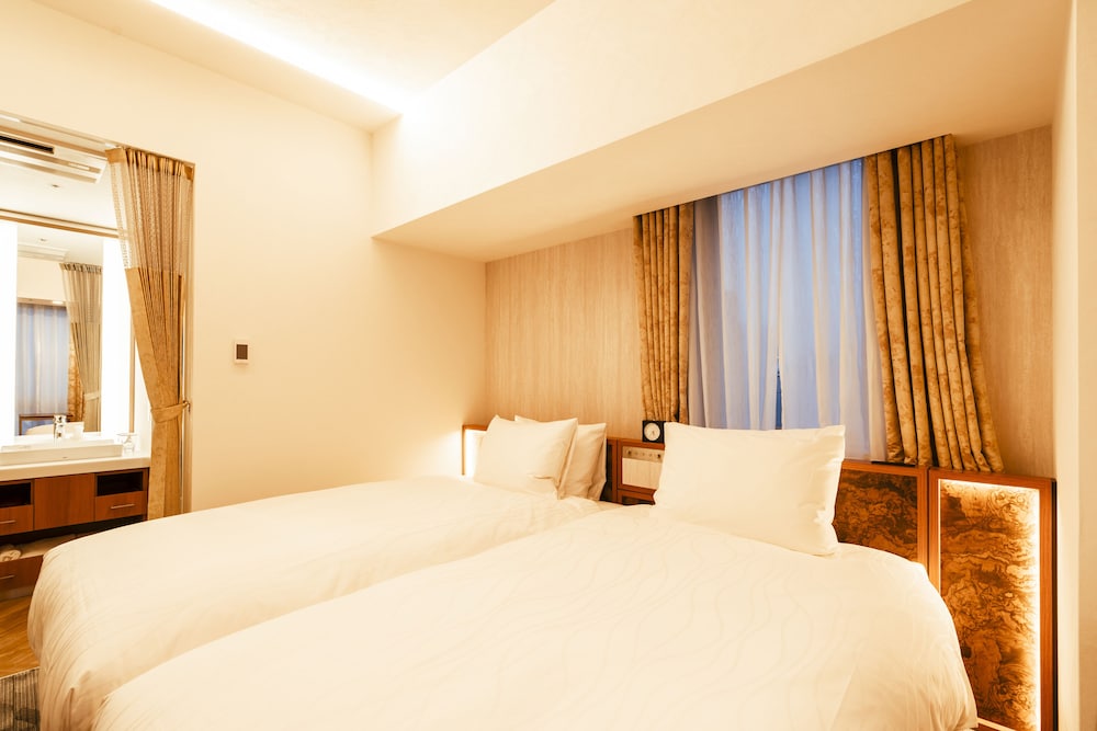 [スカイツリービュー] ジュニアデラックスツイン 禁煙 2名利用 角部屋 客室1 | 京成リッチモンドホテル 東京押上