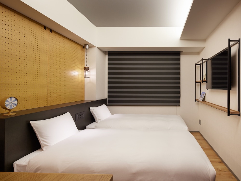 スタンダードツイン 禁煙 客室1 | ランプ ライト ブックス ホテル 福岡