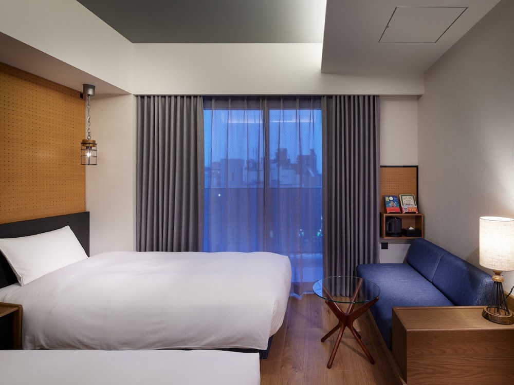 モデレートツイン 禁煙 客室3 | ランプ ライト ブックス ホテル 福岡