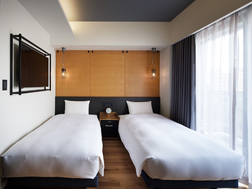 モデレートツイン 禁煙 客室1 | ランプ ライト ブックス ホテル 福岡