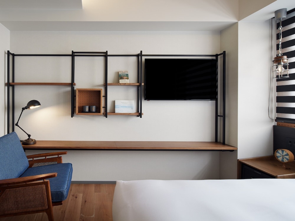 スタンダードダブル 禁煙 客室1 | ランプ ライト ブックス ホテル 福岡