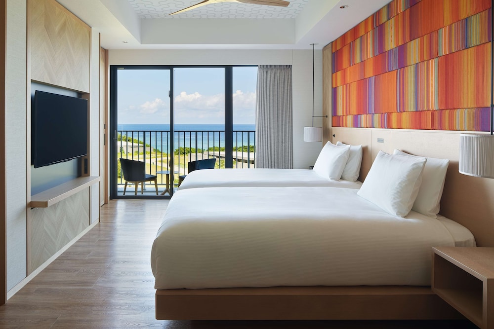 ルーム 2 ベッドルーム オーシャンビュー 客室3 | ザ・ビーチリゾート瀬底 by ヒルトンクラブ