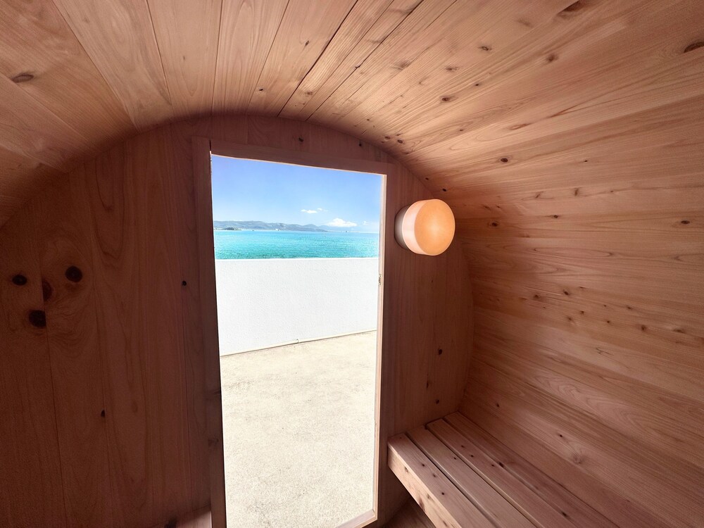 サウナ1 | Ocean View/ Rooftop sauna &BBQ/ 12 People/PADEL 2F