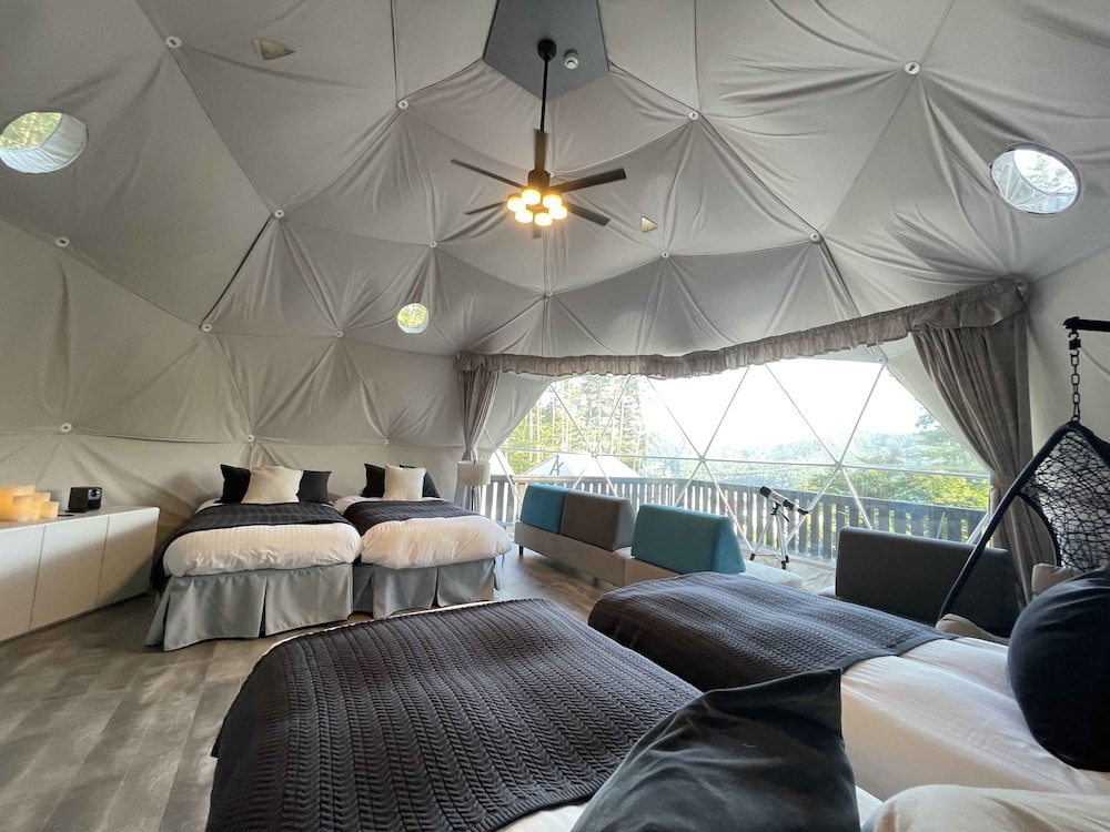 Luxury Dome Saturn ベッド6台 禁煙（ペット不可） | TOCORO. Mt.Fuji CAMP&GLAMPING
