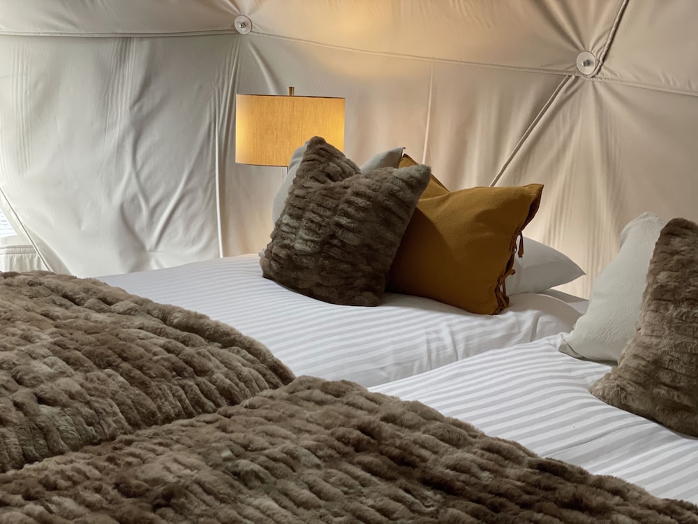Luxury Dome Jupiter ベッド6台 禁煙（ペット不可） 客室4 | TOCORO. Mt.Fuji CAMP&GLAMPING