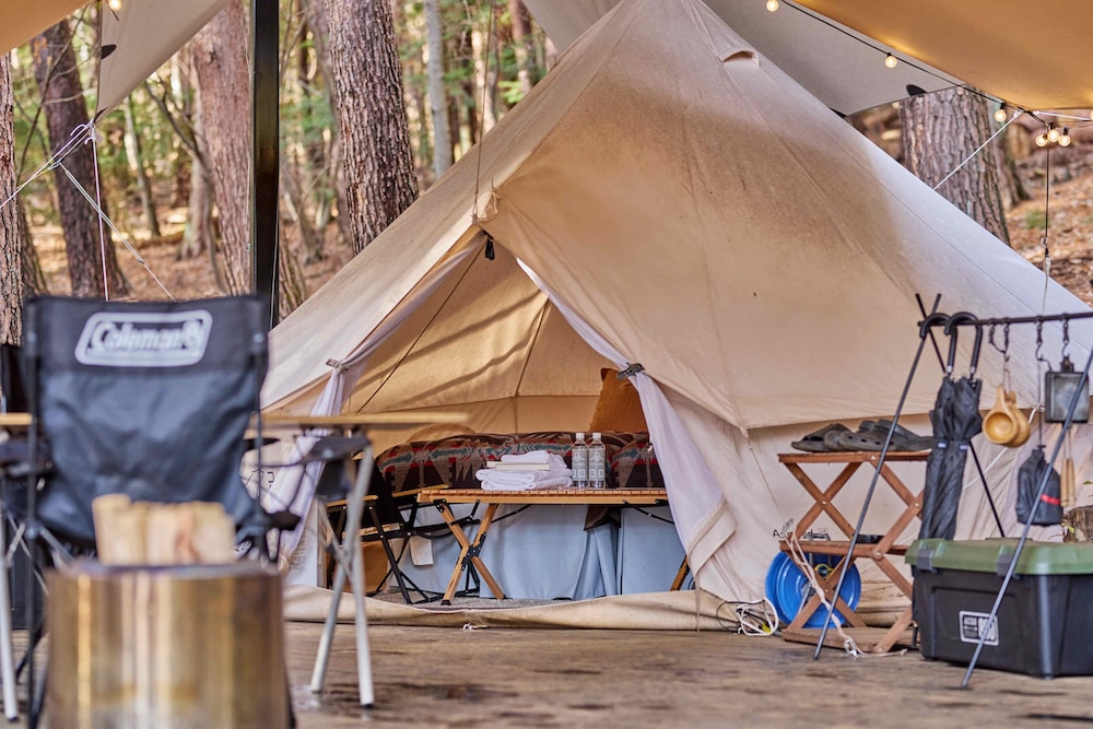 Premium Nordisk Tent ベッド2台 + コット2台 禁煙 客室8 | TOCORO. Mt.Fuji CAMP&GLAMPING