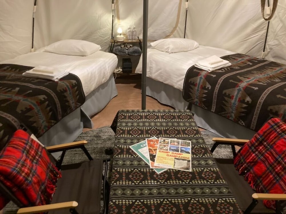 Premium Bell Tent1 ベッド3台 禁煙(ペット可) | TOCORO. Mt.Fuji CAMP&GLAMPING