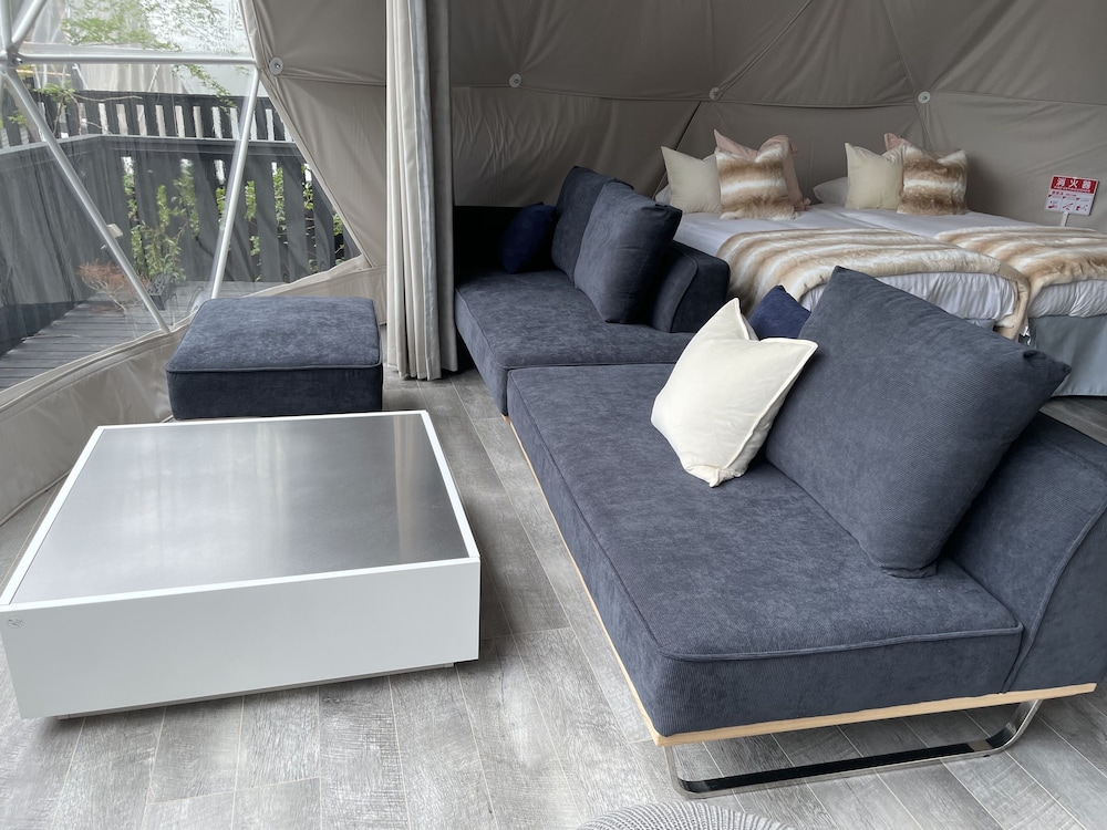 Luxury Dome Mars ベッド6台 禁煙（ペット不可） 客室8 | TOCORO. Mt.Fuji CAMP&GLAMPING