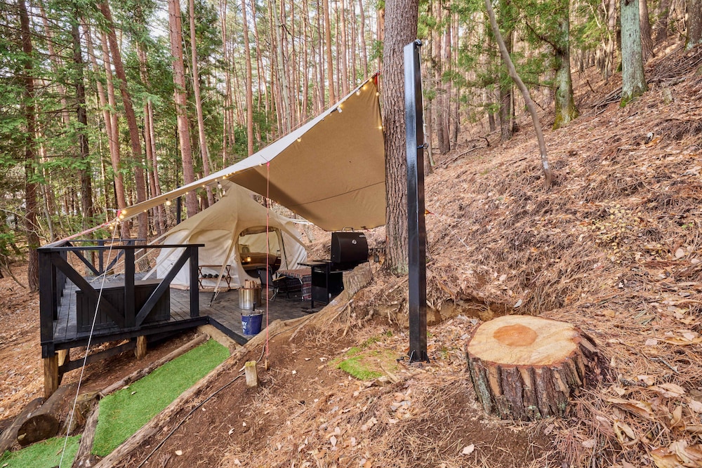 Premium Bell Tent1 ベッド3台 禁煙(ペット可) 客室8 | TOCORO. Mt.Fuji CAMP&GLAMPING