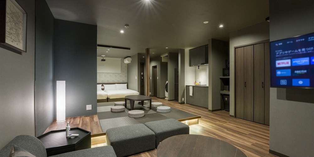 [ペット同室不可]8名定員 禁煙（105） リビング エリア4 | Rakuten STAY 日光宝殿