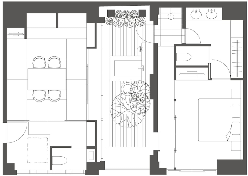 ジャパニーズスイート ラウンジ利用込（旧任天堂本社社屋）禁煙 客室0 | 丸福樓