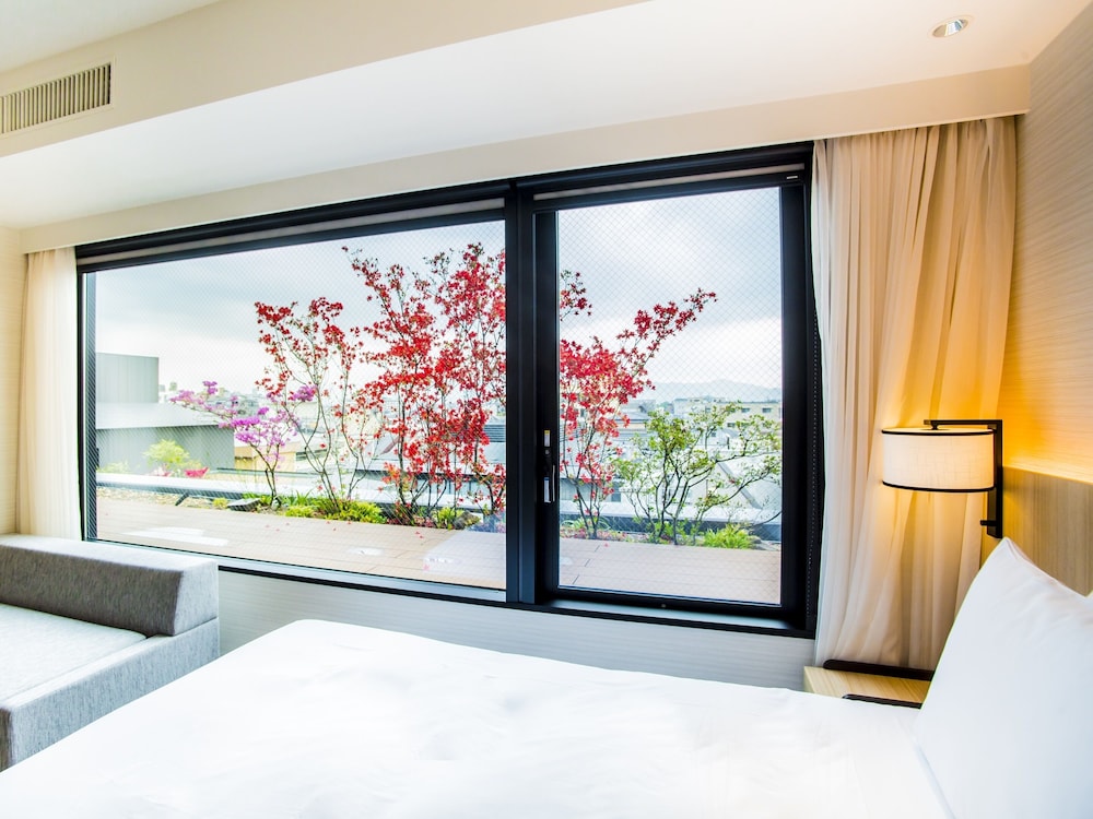 デラックス ルーム キングベッド 1 台 浴槽 部屋からの景観0 | ハイアット プレイス 京都