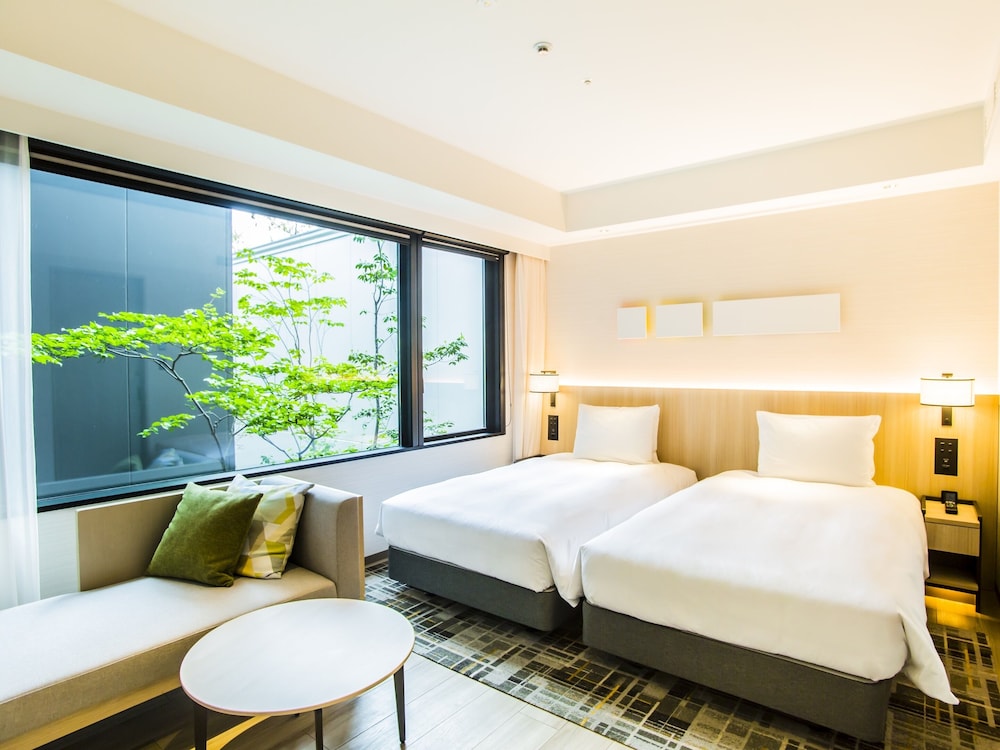 プレミアム ルーム シングルベッド 2 台 浴槽 | ハイアット プレイス 京都