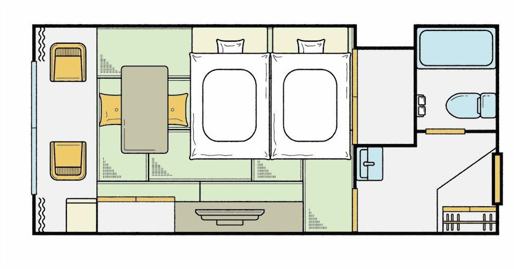 和室10畳（冬期レストラン営業なし）禁煙 客室1 | 亀の井ホテル 奥日光湯元