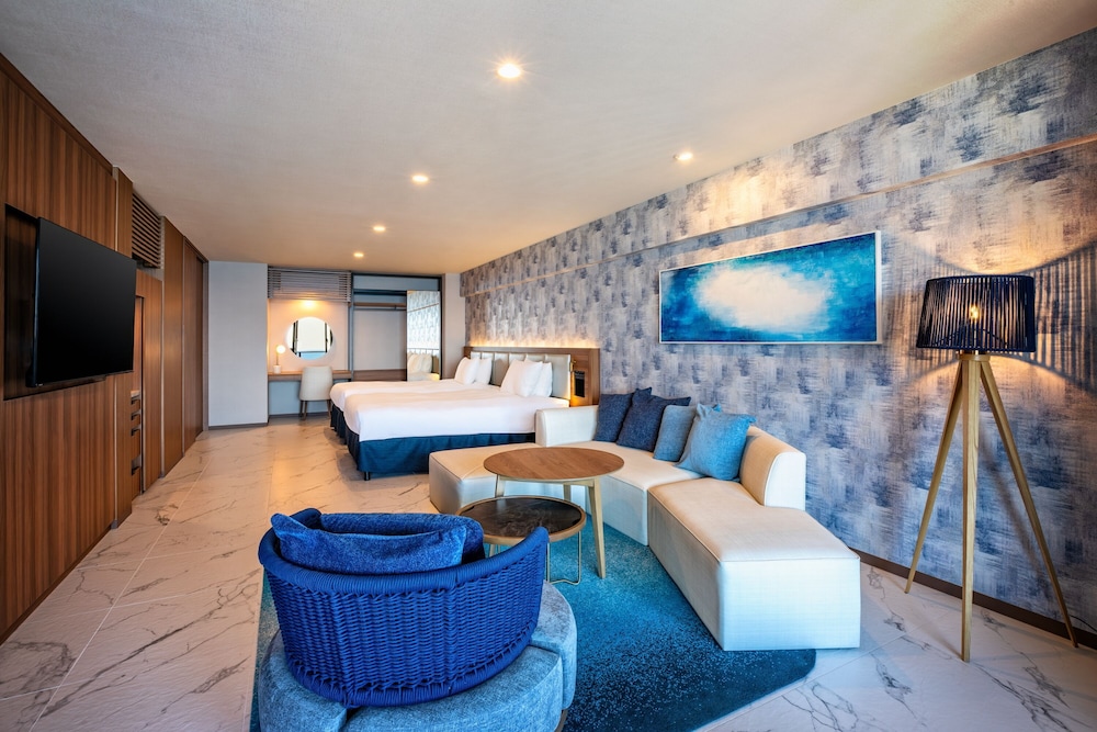 オーシャンテラスデラックスルーム(2名定員) 客室1 | AQUASENSE Hotel & Resort