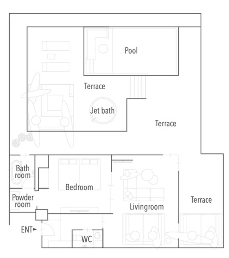 オーシャンテラスデラックスルーム(2名定員) 客室8 | AQUASENSE Hotel & Resort