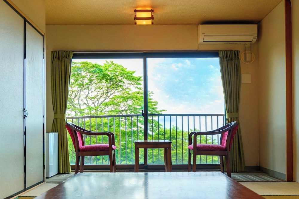 [禁煙] 和室10畳 部屋からの景観0 | ほったらかしの宿 ゆうふり那須高雄温泉ロッジ