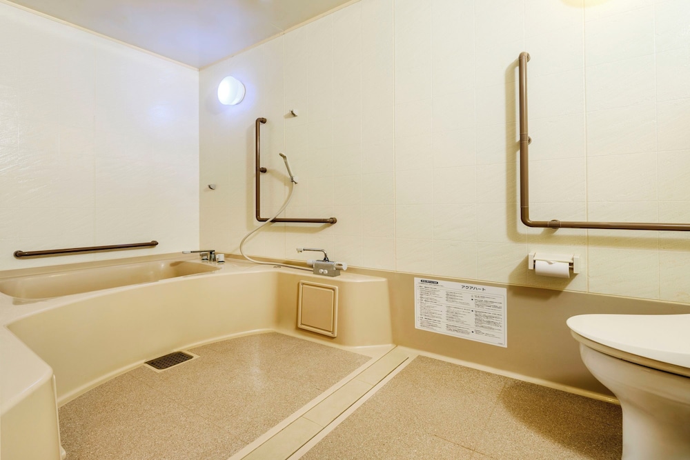 [禁煙] アクセシブル バスルーム0 | ほったらかしの宿 ゆうふり那須高雄温泉ロッジ