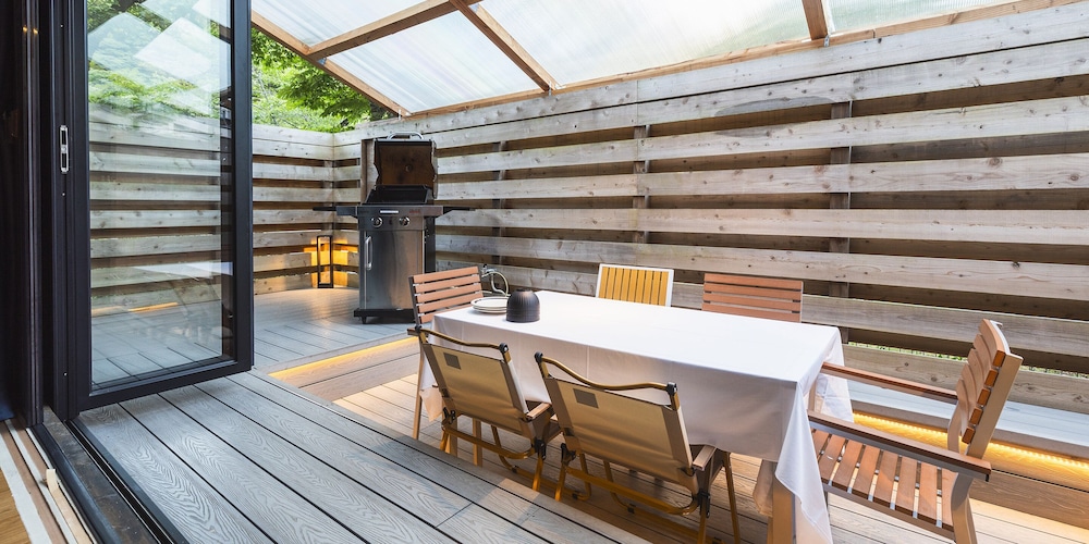 (専用露天風呂) 離れヴィラ ペット不可 禁煙 テラス / パティオ1 | SPRINGS VILLAGE 丹沢・中川温泉リゾート