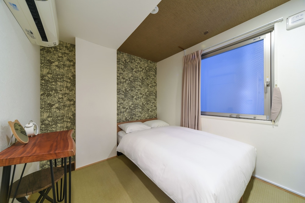和風ダブルルーム 1 ベッドルーム 客室1 | ホテル湾 Osaka ebisu
