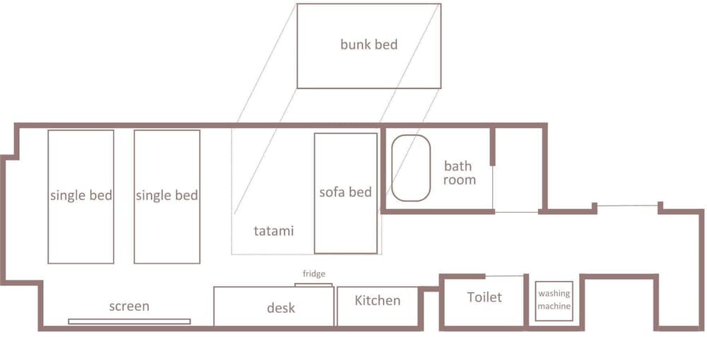 ファミリー ルーム フロアマップ0 | Minn 新大阪