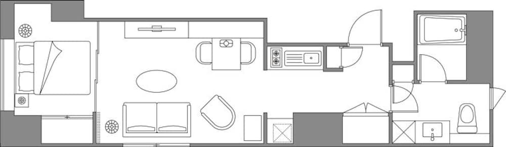 デラックス ダブルルーム 客室1 | サマセット銀座イースト東京