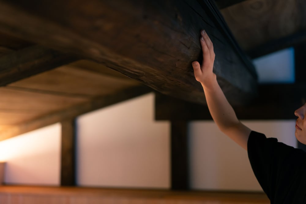 115 別館 · 島茂屋 半露天風呂 禁煙 客室3 | BYAKU Narai