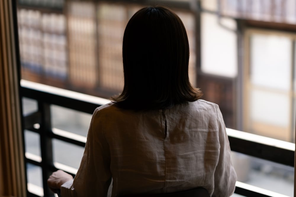 113 別館 · 島茂屋 半露天風呂 禁煙 部屋からの景観3 | BYAKU Narai