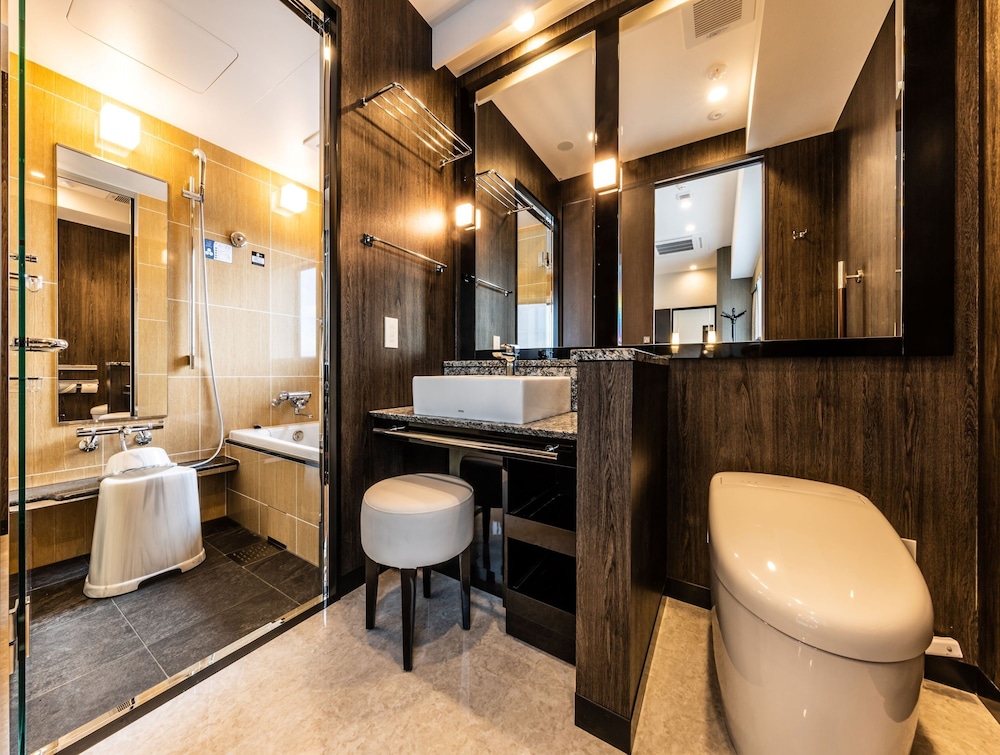 デラックスツインルーム 禁煙 [トップフロア] バスルーム1 | アパホテル＆リゾート〈大阪梅田駅タワー〉