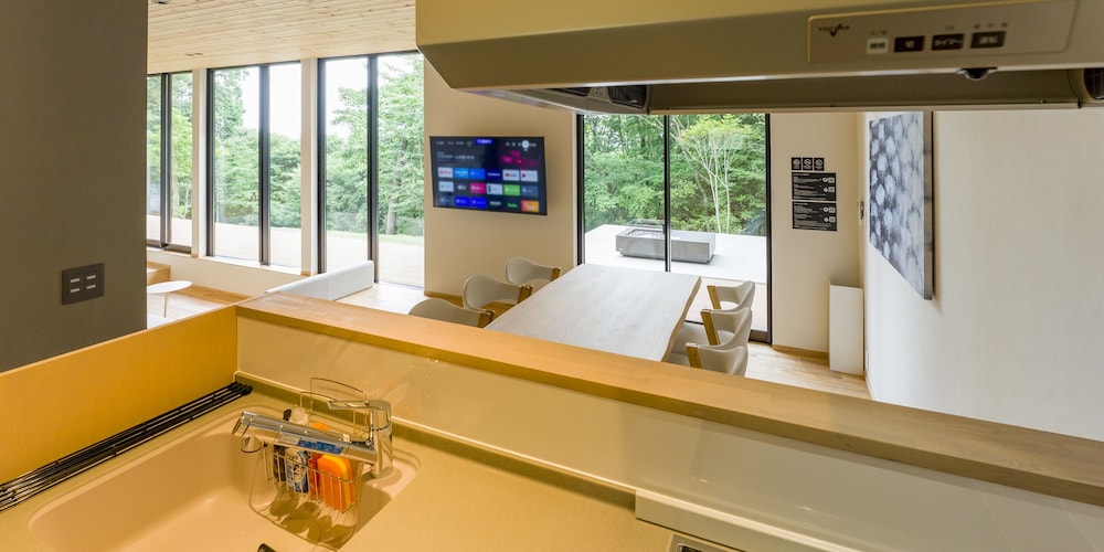 103/1LDK平屋ヴィラ[天然温泉·テラス有·ペット不可] 専用キッチン2 | Rakuten STAY VILLA 阿蘇黒川