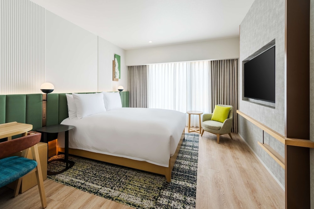 ルーム クイーンベッド 1 台 バリアフリー 客室2 | ヒルトン・ガーデン・イン京都四条烏丸