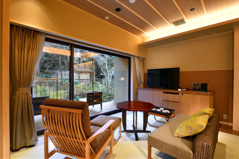 露天風呂付ゆったり和室 - ツイン - 禁煙 部屋からの景観0 | 湯の花温泉　京YUNOHANA RESORT 翠泉