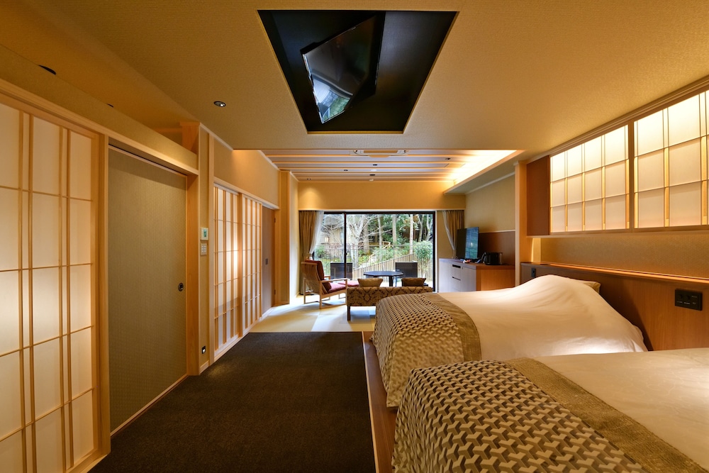 露天風呂付ゆったり和室 - ツイン - 禁煙 客室1 | 湯の花温泉　京YUNOHANA RESORT 翠泉