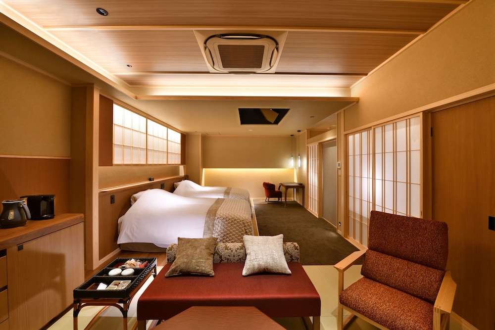 露天風呂付ゆったり和室 - ツイン - 禁煙 客室2 | 湯の花温泉　京YUNOHANA RESORT 翠泉