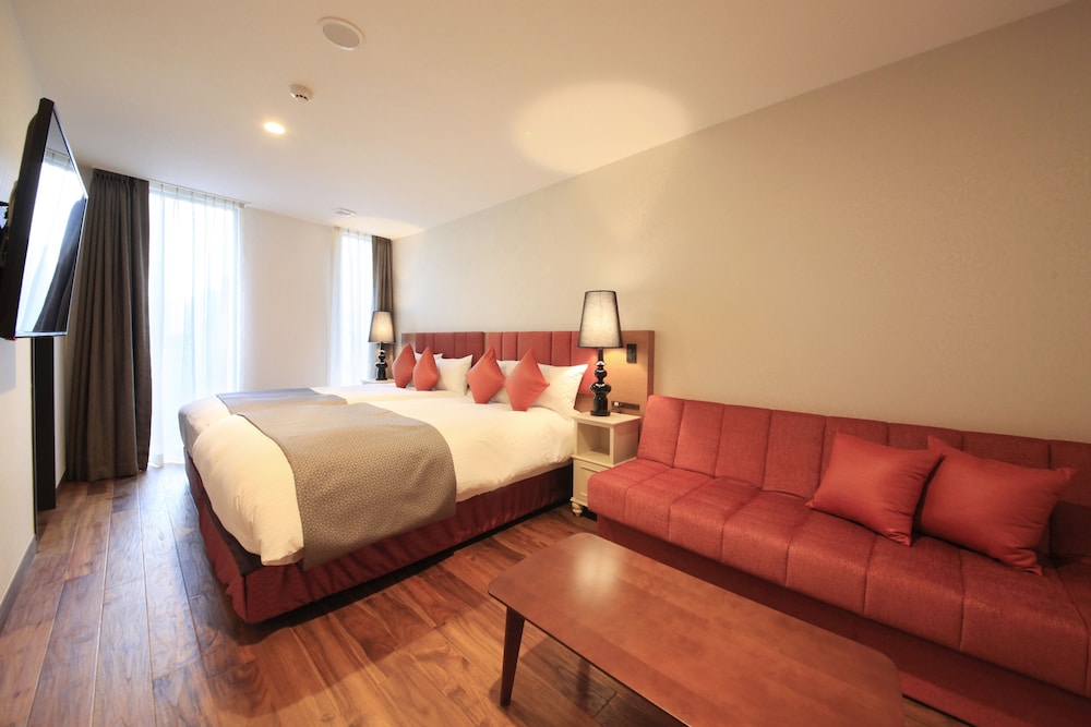 モデレート ツインルーム 禁煙(セミダブルベッド2台) - 別館 - 大人3名様よりエクストラベッドをご用意 | センチュリオンホテル上野