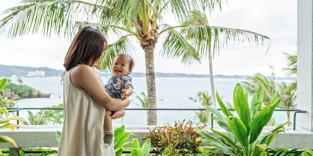 [オーシャンビュー] 和洋室45平米 バルコニー0 | パレスインムーンビーチ