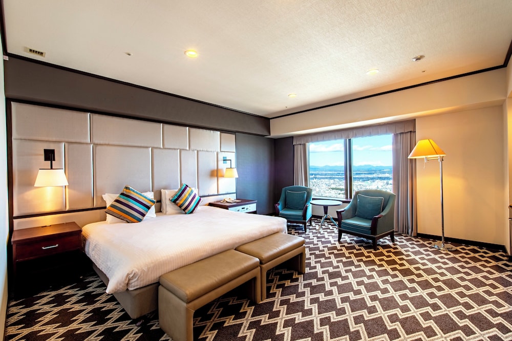 プレミアムコンフォートフロア コーナーダブルルーム 禁煙 | オークラアクトシティホテル浜松