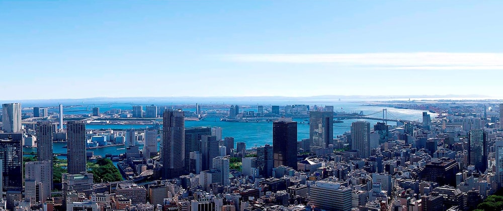 ルーム シングルベッド 2 台 ベイビュー ビーチ / オーシャン ビュー0 | アンダーズ東京 虎ノ門ヒルズ - ア コンセプト バイ ハイアット