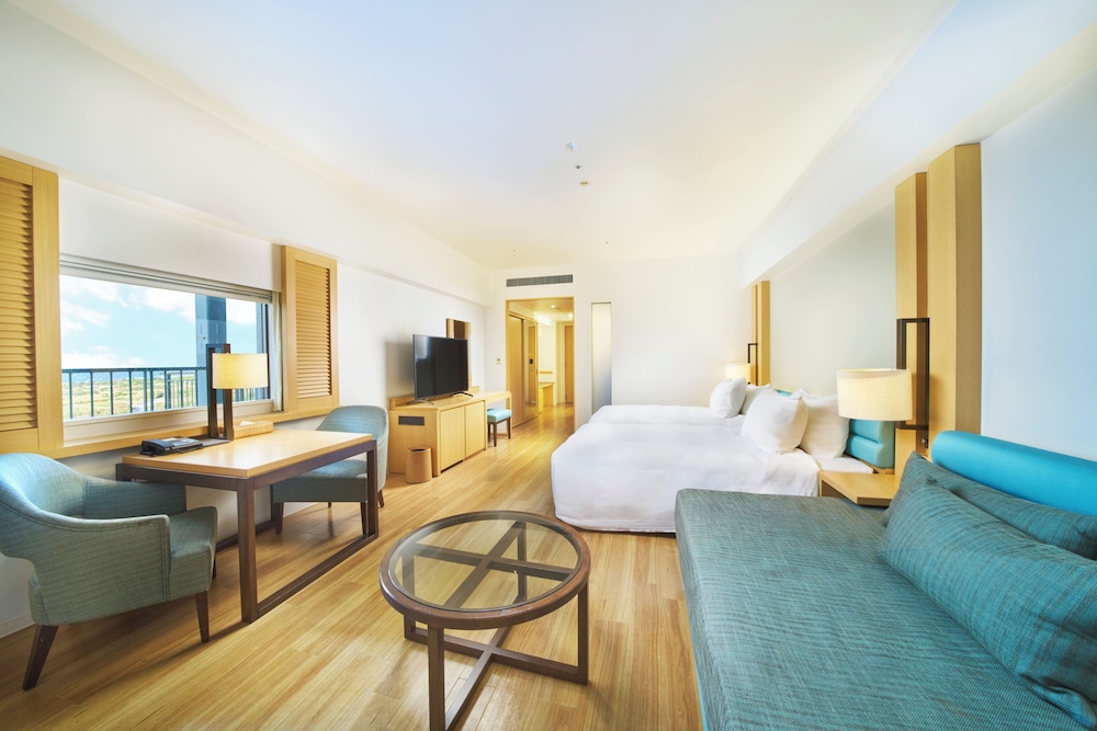 デラックスオーシャンツイン禁煙 客室1 | オリオンホテル モトブ リゾート＆スパ