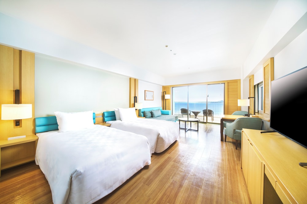 デラックスオーシャンツイン禁煙 | オリオンホテル モトブ リゾート＆スパ